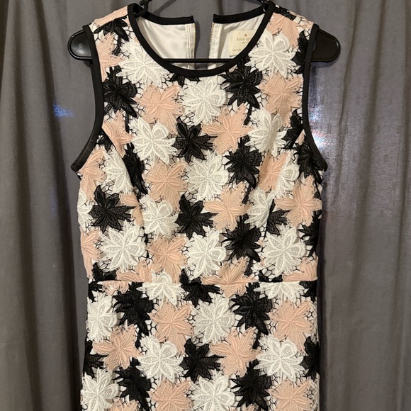 Kate Spade Elegant Black, Pink, and Cream Floral Dress - Picture 5 of 5